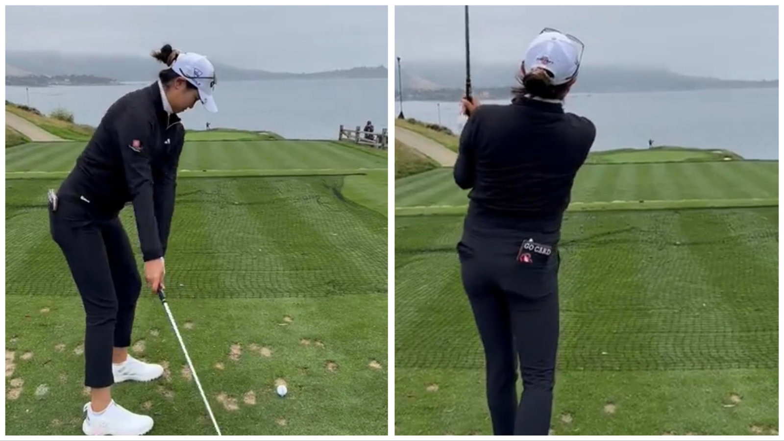 Nelly Korda has ZERO plans to recreate this famous shot at Pebble Beach